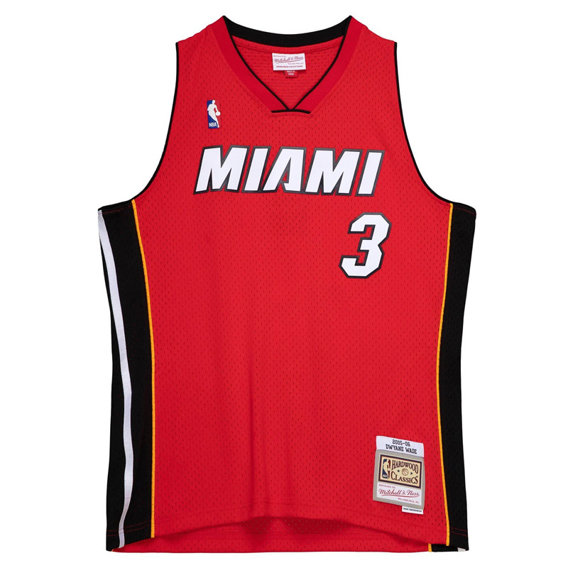 BAJU BASKET MITCHELL N NESS Dwyane Wade Miami Heat Alternate 2005-06